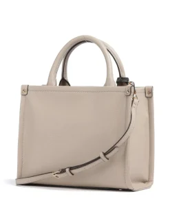 Ridhi S Handtasche Lederimitat beige