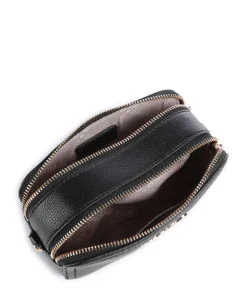 Ridhi S Umhängetasche Lederimitat schwarz