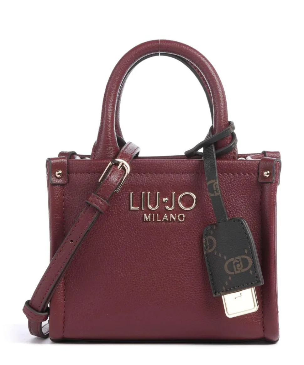 Ridhi XS Umhängetasche Lederimitat wein