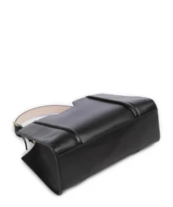 Riva M Handtasche genarbtes Rindsleder schwarz