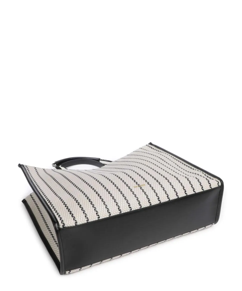 Riveren Shopper Lederimitat weiß