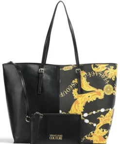 Rock Cut Shopper Lederimitat schwarz