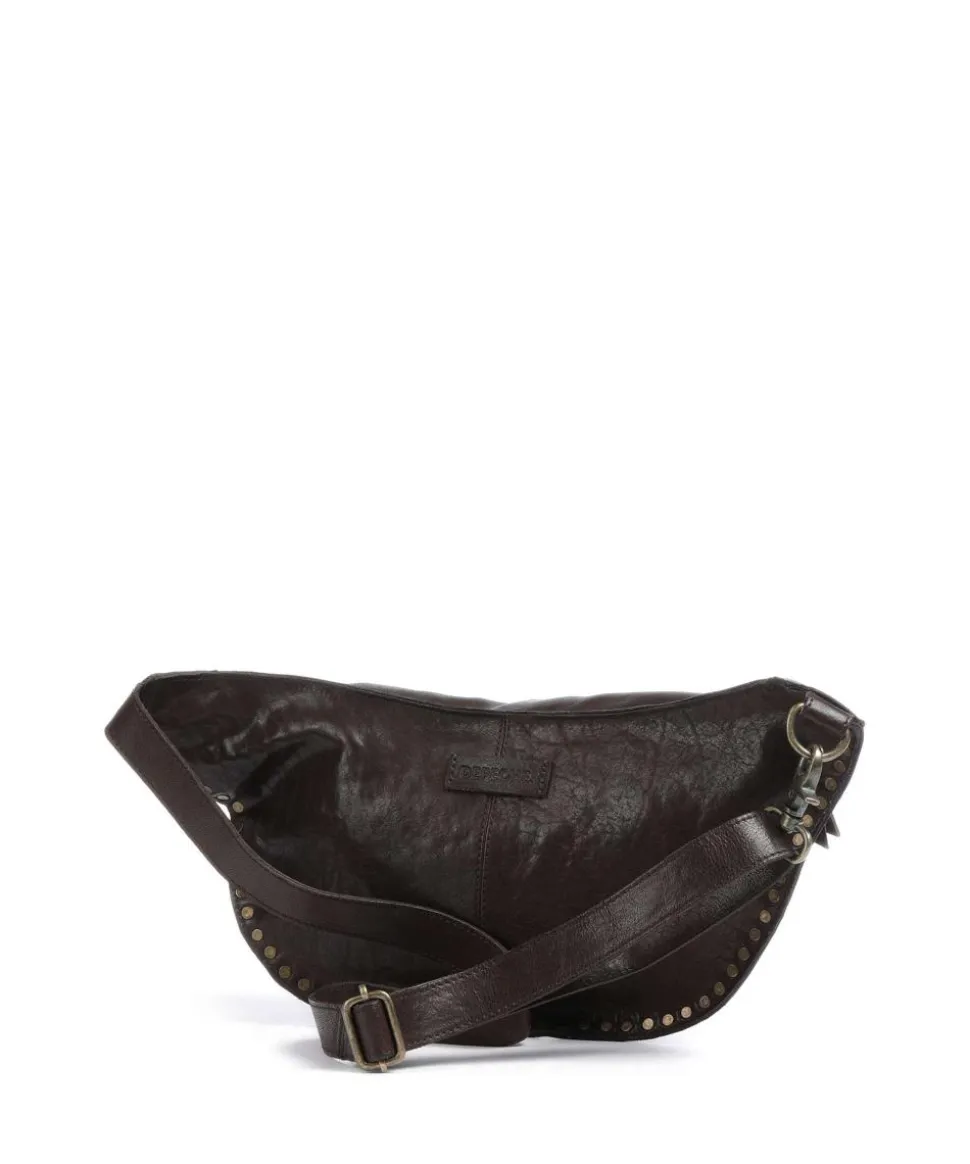 Rocking Rodeo Gürteltasche fein genarbtes Kalbsleder dunkelbraun