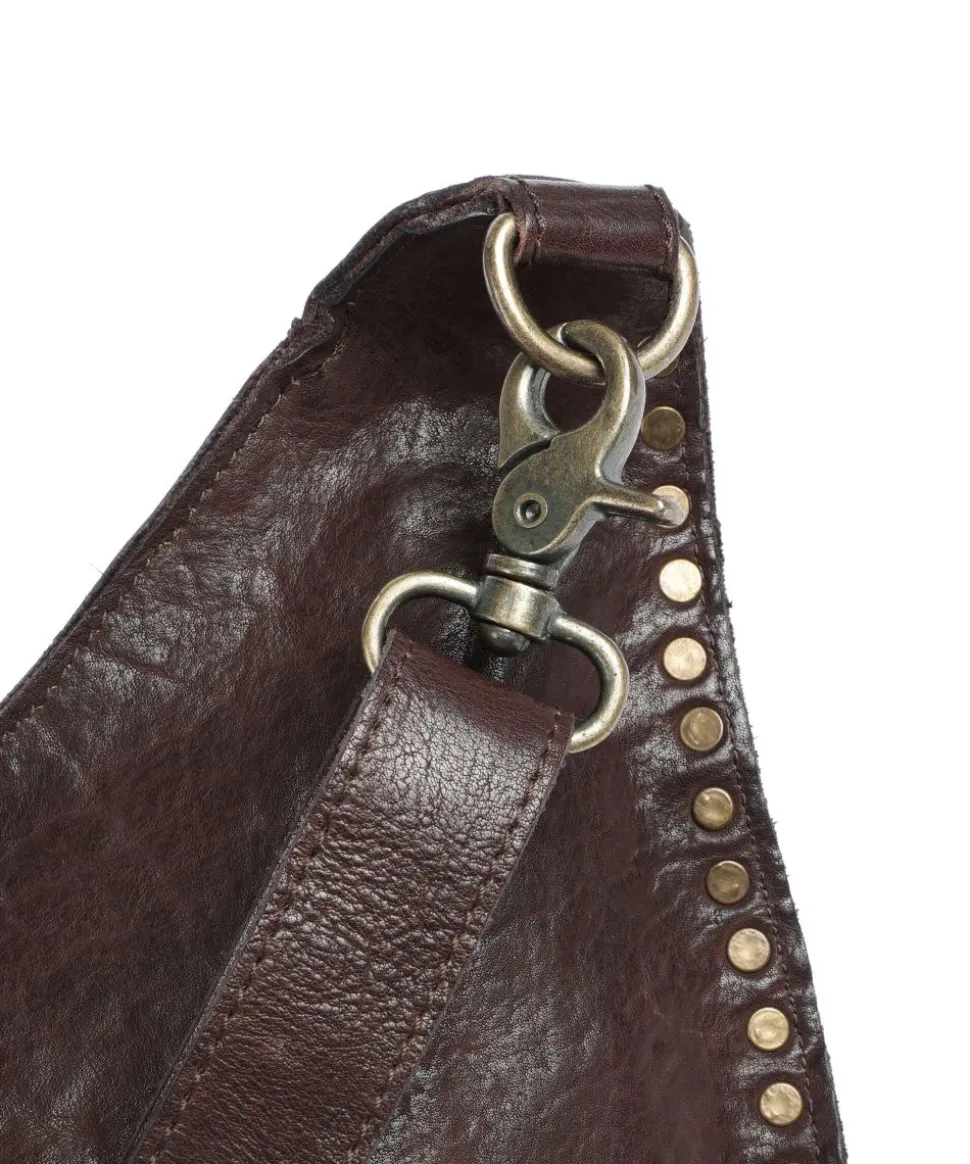 Rocking Rodeo Gürteltasche fein genarbtes Kalbsleder dunkelbraun