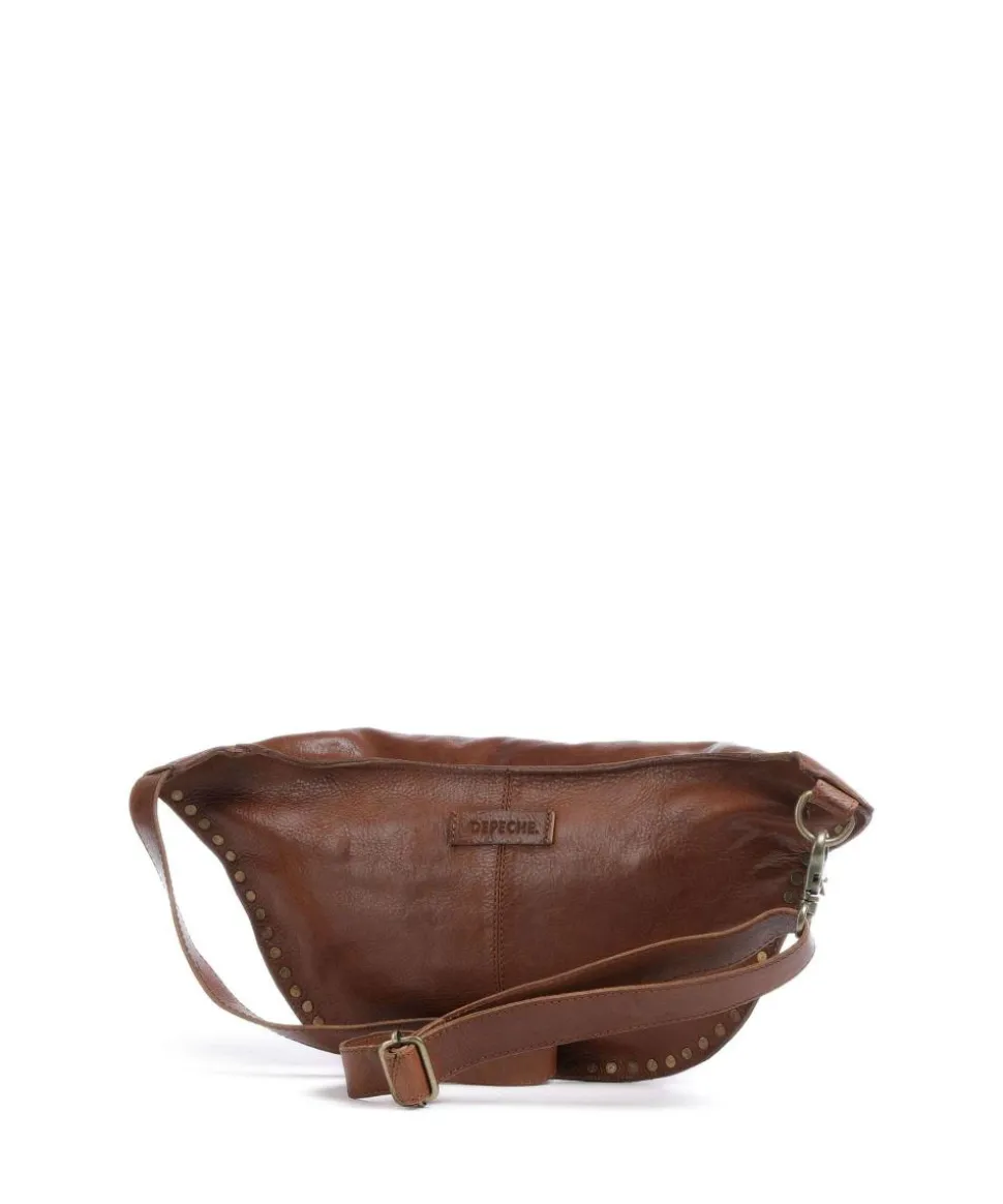Rocking Rodeo Gürteltasche fein genarbtes Kalbsleder cognac