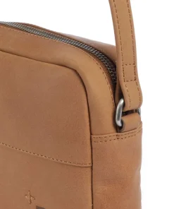 Rogue Robyn Umhängetasche fein genarbtes Leder cognac