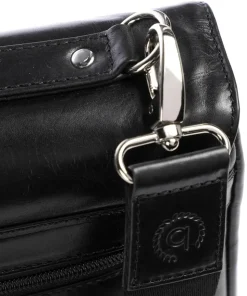 Romano Aktentasche 15″ Pull-Up Rindsleder schwarz