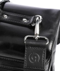 Romano Aktentasche 16″ Pull-Up Rindsleder schwarz