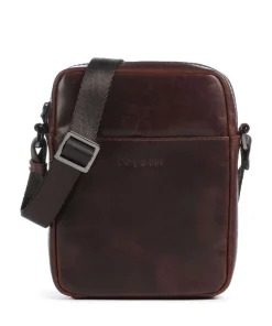 Romano Umhängetasche fein genarbtes Rindsleder dunkelbraun