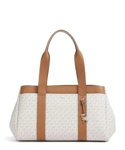 Romee Large Shopper Lederimitat elfenbein