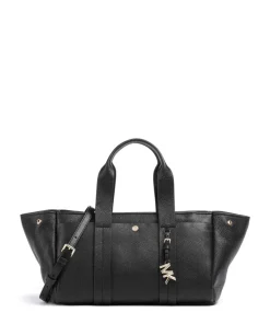 Romee Small Handtasche genarbtes Rindsleder schwarz