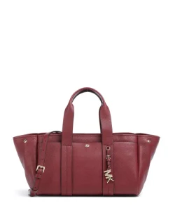 Romee Small Handtasche genarbtes Rindsleder wein