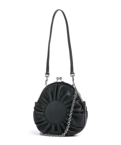 Rosie Frame Nappa Umhängetasche Nappaleder schwarz