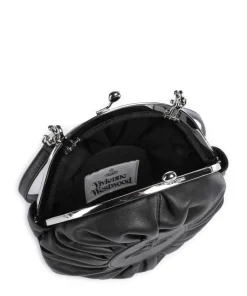 Rosie Frame Nappa Umhängetasche Nappaleder schwarz