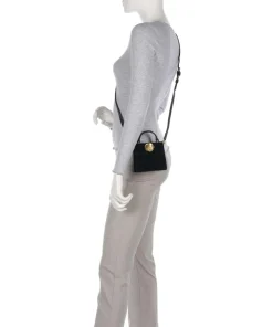 Rosiya Umhängetasche Textil schwarz