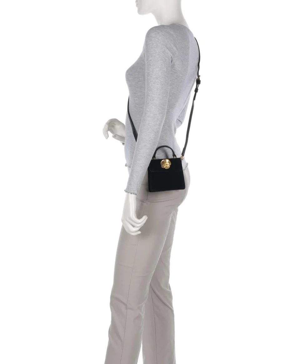 Rosiya Umhängetasche Textil schwarz