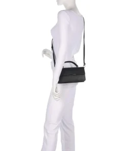 Rosly Umhängetasche genarbtes Rindsleder schwarz