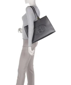 Rubino Shopper Lederimitat schwarz