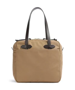 Rugged Twill Schultertasche Canvas tan