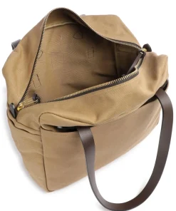 Rugged Twill Schultertasche Canvas tan