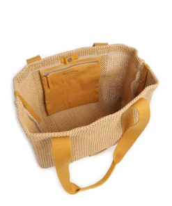 Runja Shopper Polypropylen beige/gelb