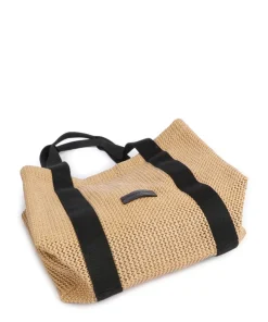 Runja Shopper Polypropylen beige/schwarz