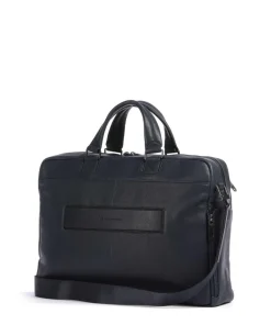 S134 Aktentasche 15″ genarbtes Rindsleder navy