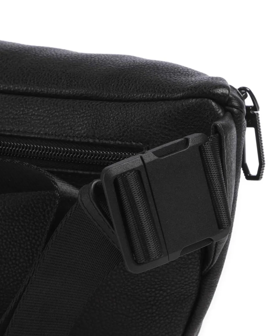 S134 Gürteltasche genarbtes Rindsleder schwarz