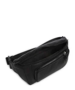 S134 Gürteltasche genarbtes Rindsleder schwarz