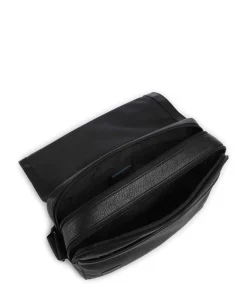 S134 Kuriertasche genarbtes Rindsleder schwarz