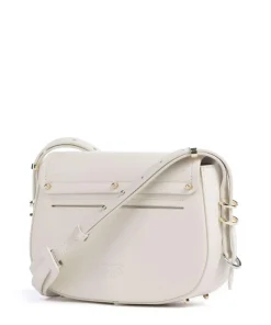 Saddle Mini Umhängetasche fein genarbtes Rindsleder elfenbein