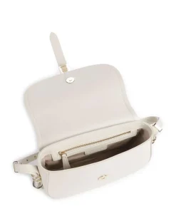 Saddle Mini Umhängetasche fein genarbtes Rindsleder elfenbein