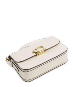 Sage Schultertasche fein genarbtes Rindsleder elfenbein