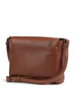 Saige Umhängetasche fein genarbtes Rindsleder braun