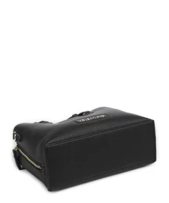 Sallie Re Handtasche Lederimitat schwarz