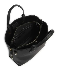 Sallie Re Handtasche Lederimitat schwarz