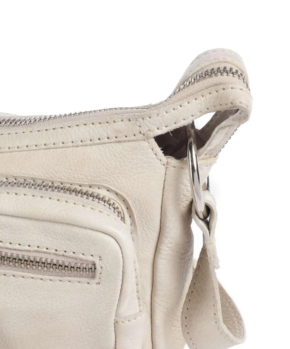 Salvatorianerplatz 4 Schultertasche genarbtes Rindsleder beige