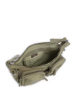 Salvatorianerplatz 4 Schultertasche genarbtes Rindsleder grün