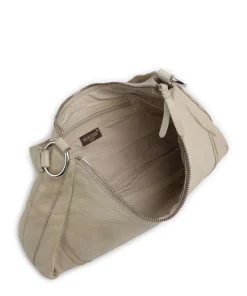 Salvatorianerplatz 3 Schultertasche genarbtes Rindsleder beige