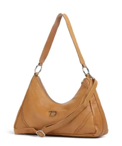 Salvatorianerplatz 3 Schultertasche genarbtes Rindsleder braun