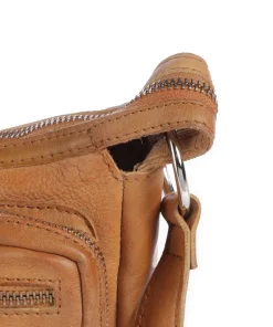 Salvatorianerplatz 4 Schultertasche genarbtes Rindsleder braun