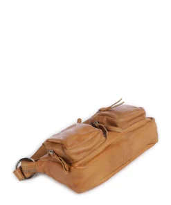 Salvatorianerplatz 4 Schultertasche genarbtes Rindsleder braun