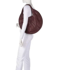 Salvatorianerplatz 5 Shopper genarbtes Rindsleder dunkelbraun