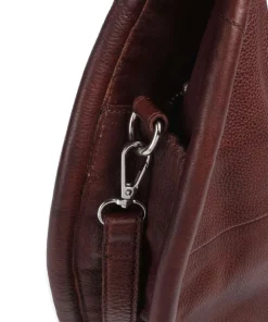 Salvatorianerplatz 5 Shopper genarbtes Rindsleder dunkelbraun