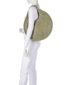 Salvatorianerplatz 5 Shopper genarbtes Rindsleder grün