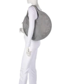 Salvatorianerplatz 5 Shopper genarbtes Rindsleder grau