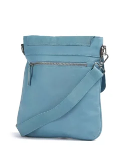 Salvatorianerplatz 2 Umhängetasche genarbtes Rindsleder blau