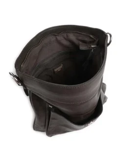 Salvatorianerplatz 2 Umhängetasche genarbtes Rindsleder dunkelgrün