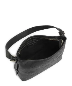 Samba Re Beuteltasche Lederimitat schwarz