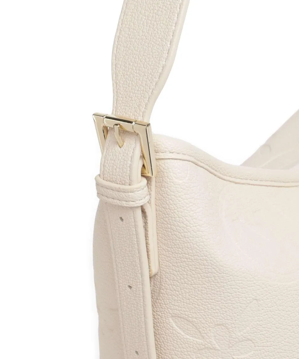 Samba Re Beuteltasche Lederimitat elfenbein